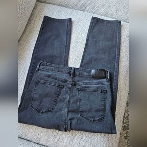 Dkny Waverly straight leg high rise jeans